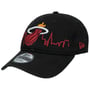 9Twenty NBA Tip Off Heat Cap by New Era black