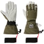 Heli Ski 5-Finger Gloves by Hestra olive