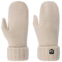 Bonnie Knit Mittens by Hestra cream white
