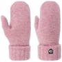 Bonnie Knit Mittens by Hestra pink