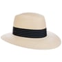 Laurena Striped Band Panama Hat by Lierys nature-blue