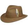 Drexel Traveller VitaFelt Wool Hat by Stetson dark beige