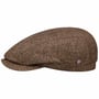 Dunlap Wool Driver Flat Cap by Lierys beige