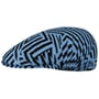 Virtual Grid 507 Flat Cap by Kangol black-blue