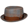 Milavo Pork Pie Cloth Hat by Alfonso D’Este denim