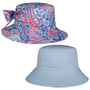 New Malu Paisley Reversible Hat by Mayser blue