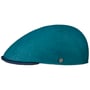 Mevano Twotone Flat Cap by Lierys petrol blue