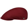 Uni Cotton Flat Cap by Lierys bordeaux