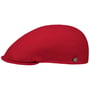 Uni Cotton Flat Cap by Lierys red
