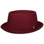 Uni Pork Pie Cotton Hat by Lierys bordeaux