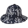 Paisley Wide Brim Casual Hat by Kangol navy