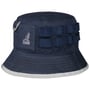 Waxed Utility Bucket Cotton Hat by Kangol navy