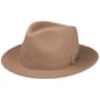 Mapleton Fedora Fur Felt Hat by Stetson beige