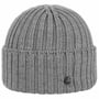 Merino Knit Beanie with Cuff by Lierys grey