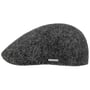 Texas Eskridge Jersey Flat Cap by Stetson grey
