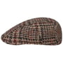 Hoback Ivy Virgin Wool Flat Cap by Stetson beige