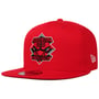 9Fifty Diamond Patch Bulls Cap by New Era red