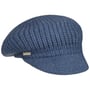 Cashmere Newsboy Cap by Seeberger denim