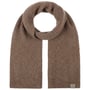 Uni Merino Knit Scarf by Lierys dark beige