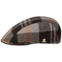 Mattrick Wool Check Flat Cap by Lierys brown