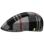 Mattrick Wool Check Flat Cap by Lierys black