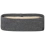 Classic Mono Headband by Lierys dark grey