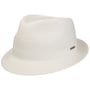 Dawson Toyo Trilby Straw Hat by Stetson white