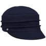 Valuvia Newsboy Cap with Pompom by Lierys blue