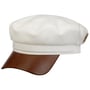 Peabody Uni Cotton Fisherman’s Cap by Stetson white