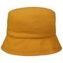 Musselin GOTS Bucket Cloth Hat by Gebeana mustard
