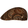 Billy Paisley Cord Flat Cap Zechbauer by Mayser brown