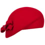 Wool Beret With Loop by Lierys red