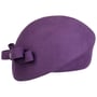 Wool Beret With Loop by Lierys purple