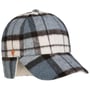 Taja Check Cap with Ear Flaps by Mayser black-blue