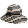 Denova Stripes Floppy Hat by Lierys blue