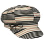 Denova Stripes Newsboy Cap by Lierys black-beige
