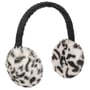 Fake Fur Ear Warmers by McBURN black-white