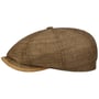 Hatteras Yelvington Flat Cap by Stetson brown
