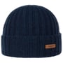 Haakon Beanie Hat with Cuff by Barts navy