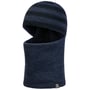 Twotone Stripes Kids Balaclava by maximo navy