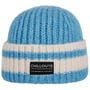 Twotone Beanie Hat with Cuff by Chillouts blue