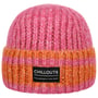 Twotone Beanie Hat with Cuff by Chillouts pink