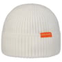 Cotton Meets Wool Beanie with Cuff by Chillouts cream white