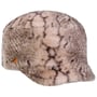Fijara Fake Fur Newsboy Cap by Mayser rose