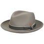 Samuel Fedora Wool Felt Hat by Mayser grey