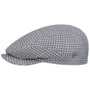 Reynoldsville Houndstooth Flat Cap by Lierys beige-blue