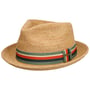 Littlefield Crochet Player Raffia Hat by Stetson nature