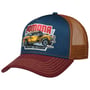 Raceway Trucker Cap by FWS blue-dark red