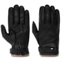Deerskin Gloves with Cashmere Lining by Caridei dark grey