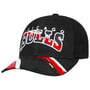 NBA Brushed Bulls Cap by Mitchell & Ness black